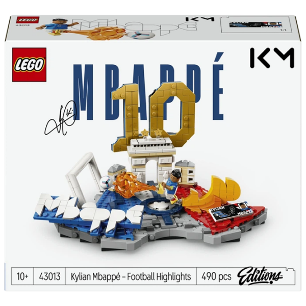 Конструктор LEGO Kylian Mbappe – Soccer Highlights Белый Количество деталей 490, 10+