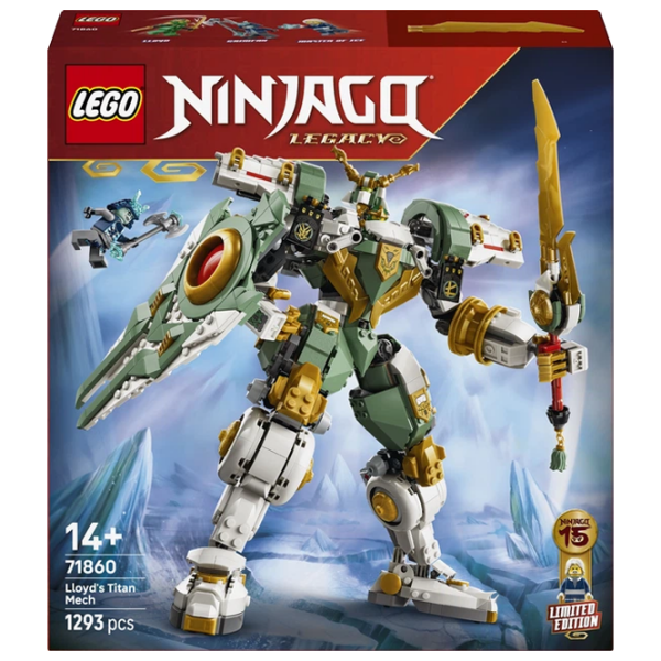 Конструктор LEGO Lloyd's Titan Mech Белый Количество деталей 1293, 14+