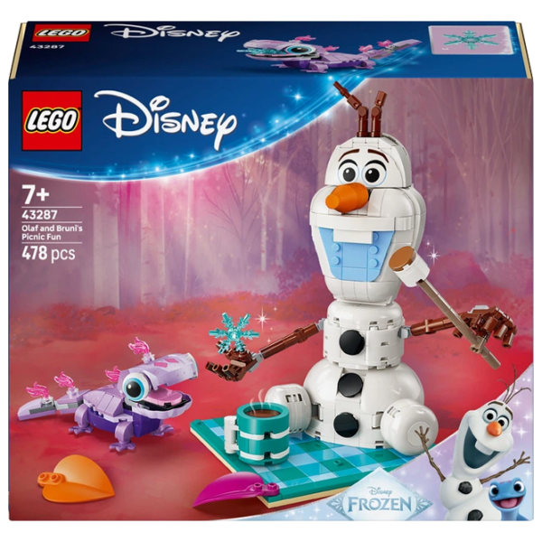 Конструктор LEGO Olaf and Bruni’s Picnic Fun Белый Количество деталей 478, 7+