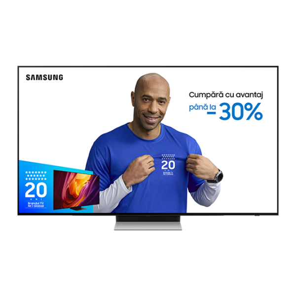 Televizor Samsung QE83S90FAEXUA Smart TV 4K Black 83" | QD OLED | 4K photo 1