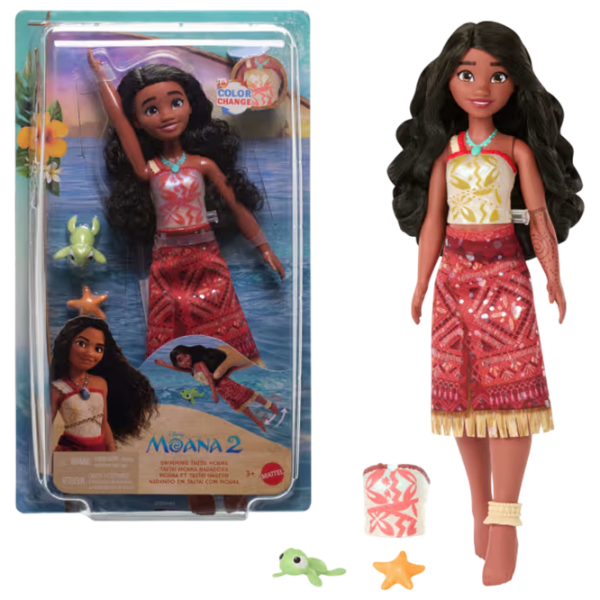 Кукла Disney Moana 2 принцесса JFF08 3+