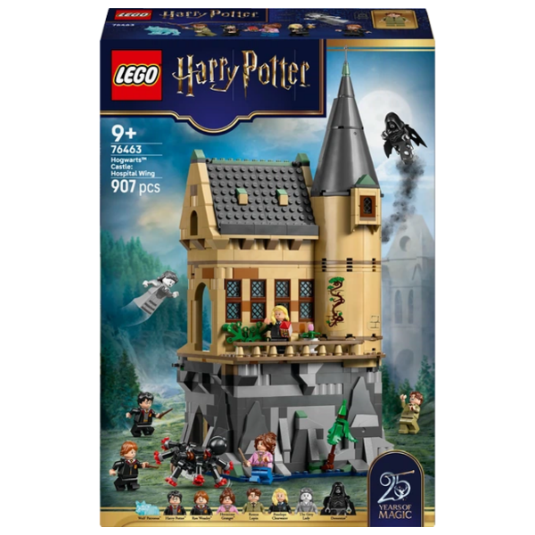 Конструктор LEGO Hogwarts Castle: Hospital Wing Серый Количество деталей 907, 9+