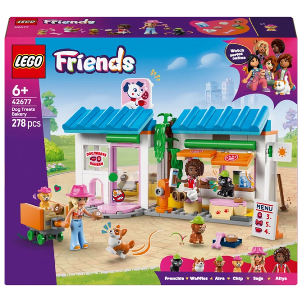 Конструктор LEGO Dog Treats Bakery Белый Количество деталей 278, 6+