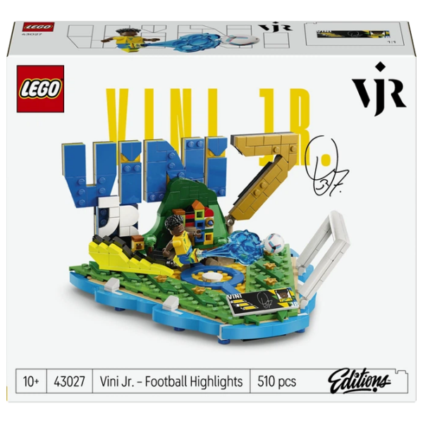 Конструктор LEGO Vini Jr. Soccer Highlights Синий Количество деталей 510, 10+