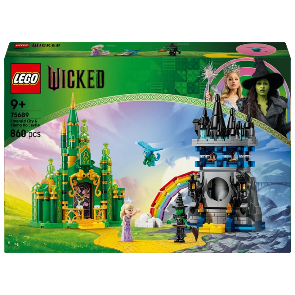 Конструктор LEGO Emerald City & Kiamo Ko Castle Разноцветный Количество деталей 860, 9+
