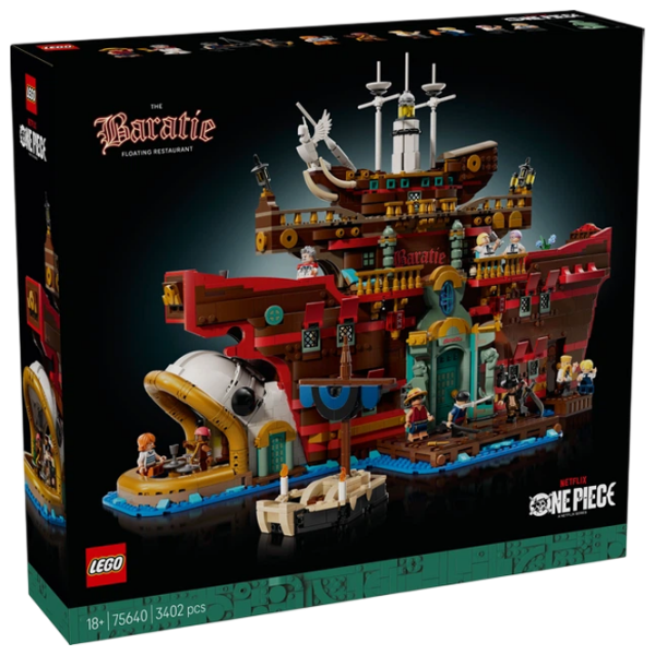 Конструктор LEGO The Baratie Floating Restaurant Коричневый Количество деталей 3402, 18+ photo 1