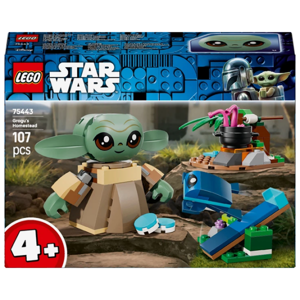 Constructor LEGO Grogu's Homestead Green Numărul de piese 107, 4+