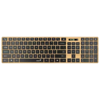 Клавиатура Genius SlimStar 7250BT Pine Wood Для дома и офиса, Беспроводные