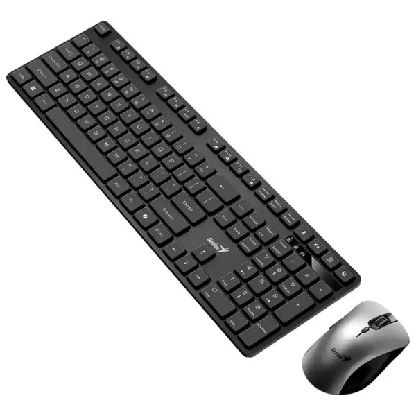 Tastatura & Mouse Genius KM-8216S Black Home and Office, Fără fir photo 4