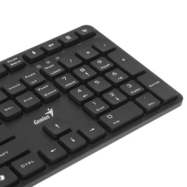 Tastatura & Mouse Genius KM-8216S Black Home and Office, Fără fir photo 6