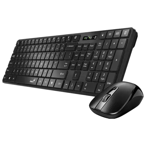 Tastatura & Mouse Genius SlimStar 8250 Black Home and Office, Fără fir photo 3