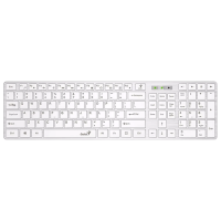 Клавиатура Genius SlimStar 126 Белый