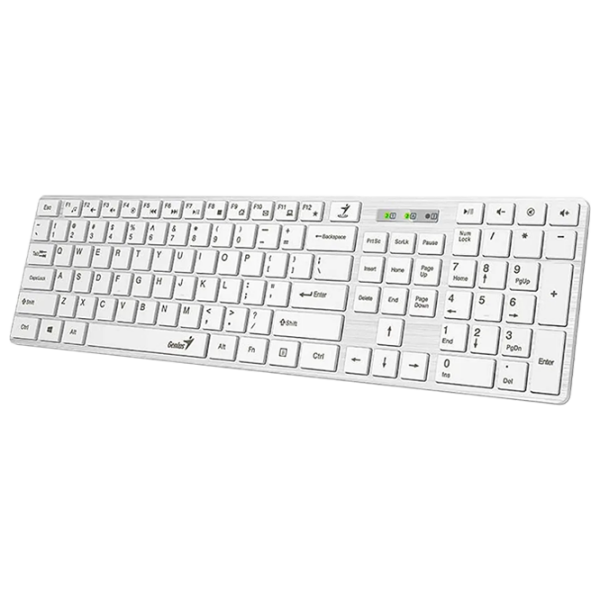 Клавиатура Genius SlimStar 126 Белый Для дома и офиса, Проводная photo 4
