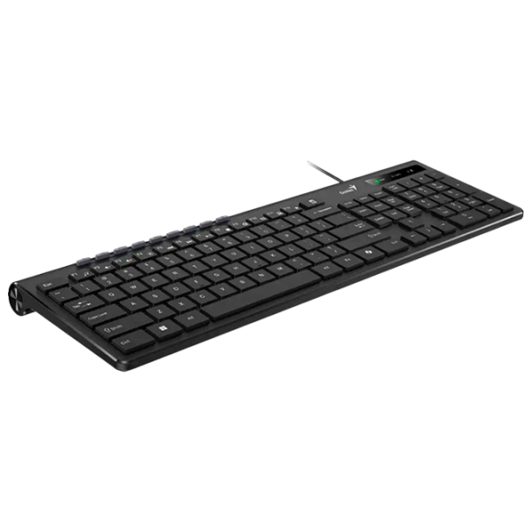 Клавиатура Genius SlimStar 230 II Черный Для дома и офиса, Проводная photo 3