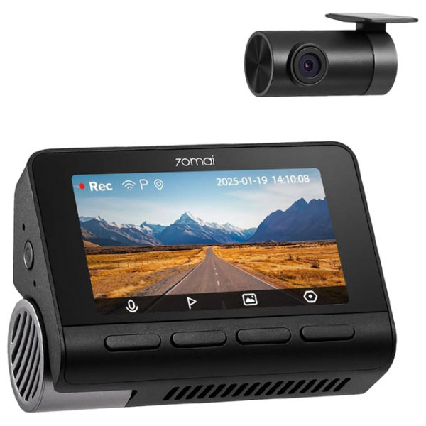 Видеорегистратор 70mai A800SE-1-4G 4K Dash Cam + Rear Cam RC22 Черный CMOS/ Черный photo 1