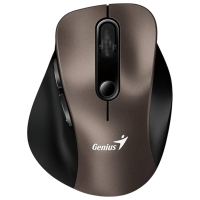 Мышь Genius Ergo 9000S Champagne Titanium Беспроводные, 2400 dpi
