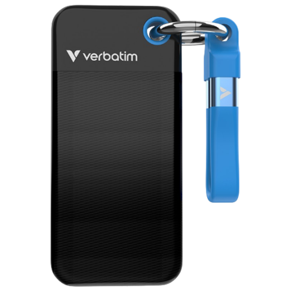Внешние накопители SDD Verbatim Pocket 256 ГБ Черный  photo 1
