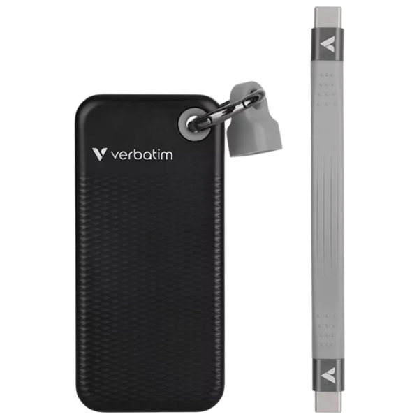 Внешние накопители SDD Verbatim Pocket 256 ГБ Черный  photo 2