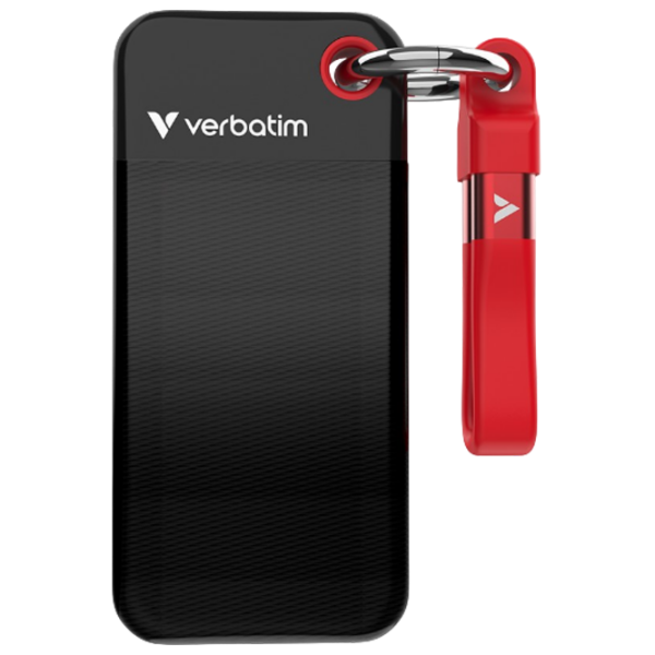 Внешние накопители SDD Verbatim Pocket 256 ГБ Черный  photo 1