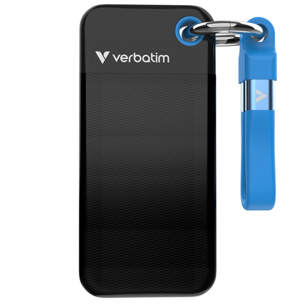 Внешние накопители SDD Verbatim Pocket 512 ГБ Черный  photo 2