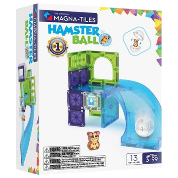 Constructor Magna-Tiles Hamster Ball Blue Numărul de piese 13, 3+