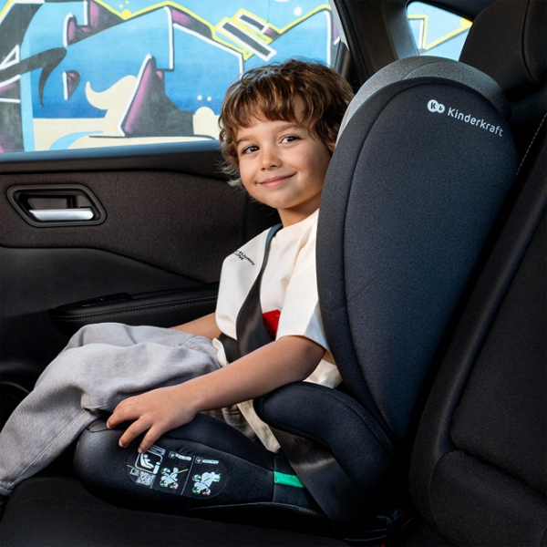 Детское автокресло KinderKraft I-Spark 2 Plus i-Size KCISPA02BLKPL00 Черный 3 года - 12 лет, 36 кг photo 8