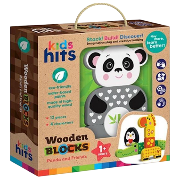 Constructor Kids Hits Panda and Friends Multicolor Numărul de piese 10, 1+