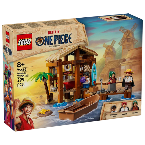 Конструктор LEGO Windmill Village Hut Коричневый Количество деталей 299, 8+
