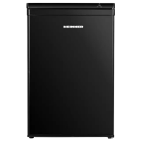 Морозильник Heinner HFF-HM91BKE++ Черный 91л / Ручное, E