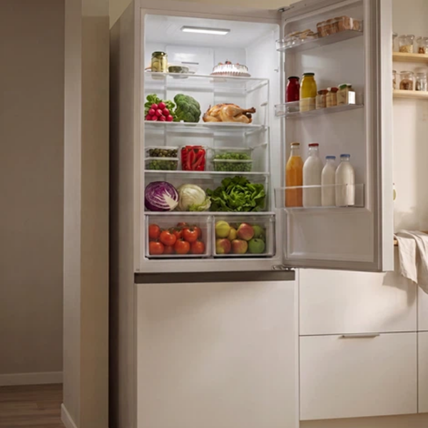 Frigider Heinner HC-HM260INVWDD White 189l / Automat, 71l / Manual, D photo 6