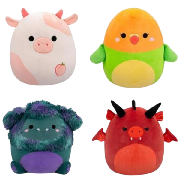 Jucărie moale Squishmallows SQJW1420B W20B Violet 3+