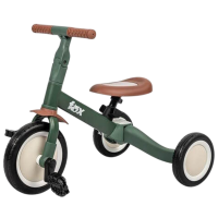 Bicicletă fără pedale Toyz 0272 Green Brown  / Pentru copii