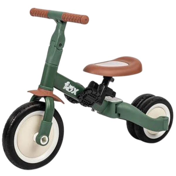 Bicicletă fără pedale Toyz 0272 Green Brown  / Pentru copii photo 2