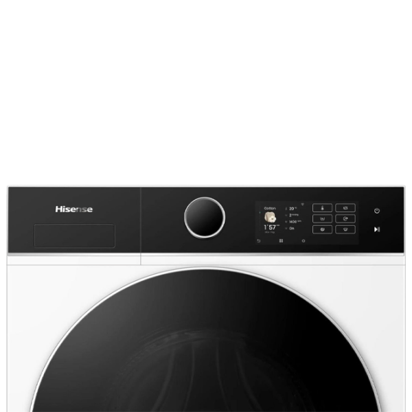 Стиральная машина Hisense WF5I8043BWF Белый 8 кг, 1400 об/мин, A photo 8