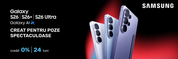 Alege Galaxy S26, Galaxy S26+ sau Galaxy S26 Ultra și umple-ți galeria cu poze spectaculoase!