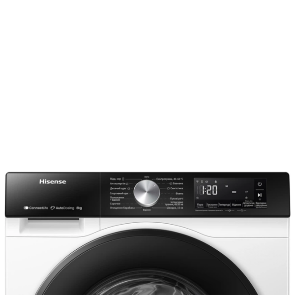 Стиральная машина Hisense WF3S8045BW3 Белый 8 кг, 1400 об/мин, A photo 4
