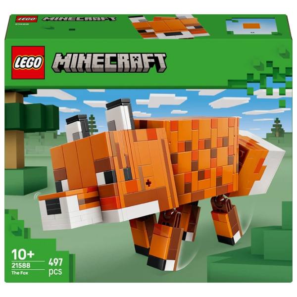 Конструктор LEGO The Fox Оранжевый Количество деталей 497, 10+