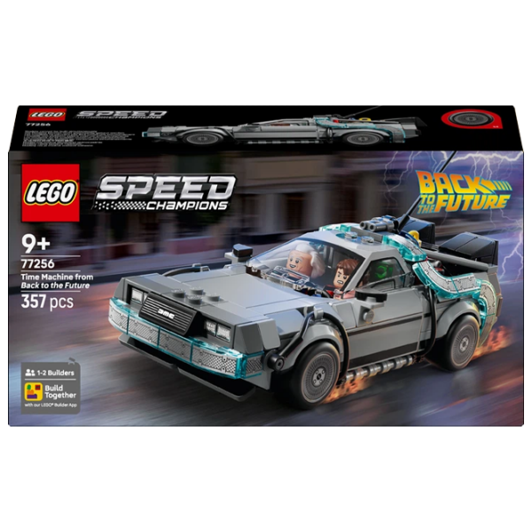 Конструктор LEGO Time Machine Back To The Future Серый Количество деталей 357, 9+