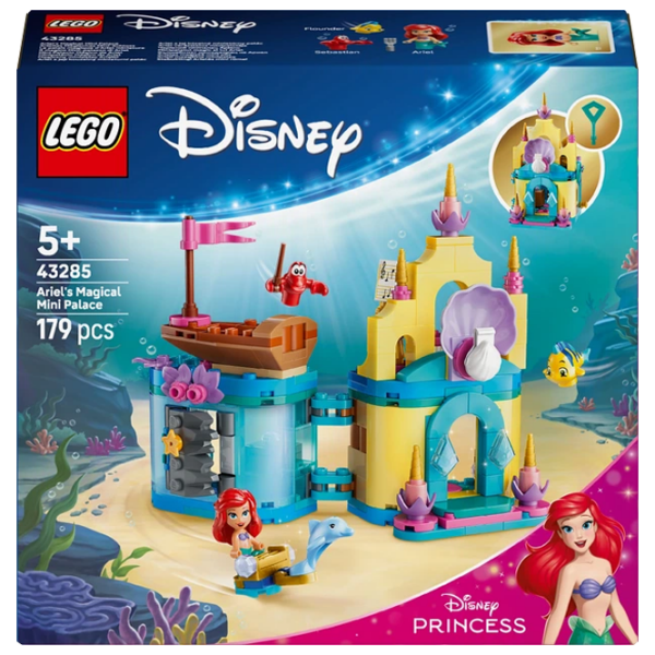 Конструктор LEGO Ariel's Magical Mini Palace Синий Количество деталей 179, 5+