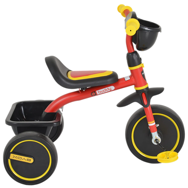 Triciclu Moni Buddy Red  Metal / Pentru copii photo 3