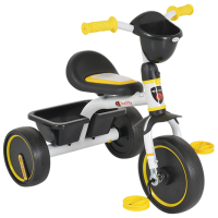 Triciclu Moni Buddy White  Metal / Pentru copii