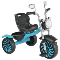 Triciclu Moni Retro Blue  Metal / Pentru copii