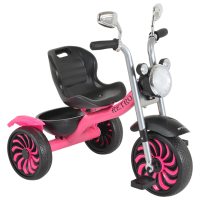 Triciclu Moni Retro Pink  Metal / Pentru copii