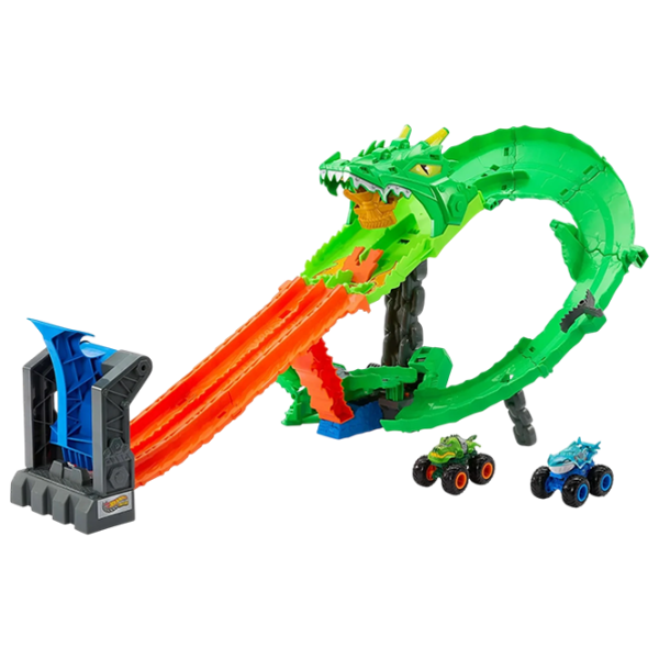 Pistă auto Mattel Monster Trucks JFR06
Multicolor
Green