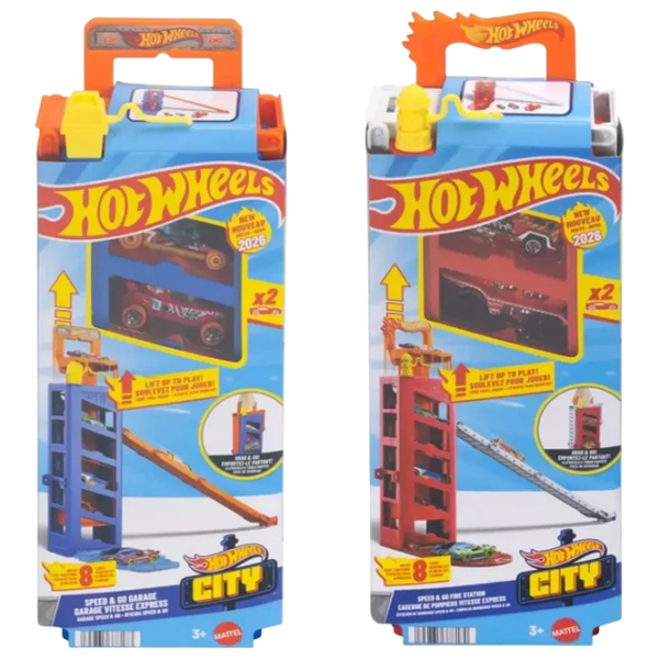 Pistă auto Mattel Speed & Go Garage JMJ52
Multicolor
Multicolor