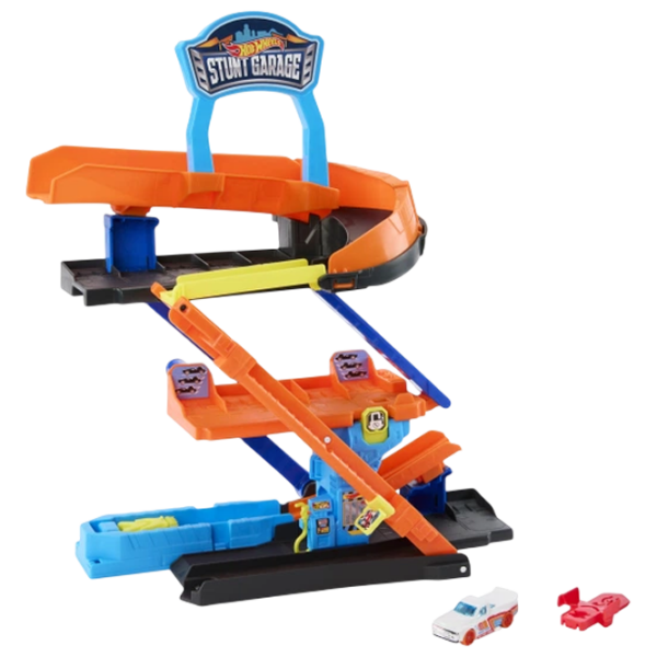 Pistă auto Mattel Transforming Stunt Garage JHL94
Multicolor
Orange
