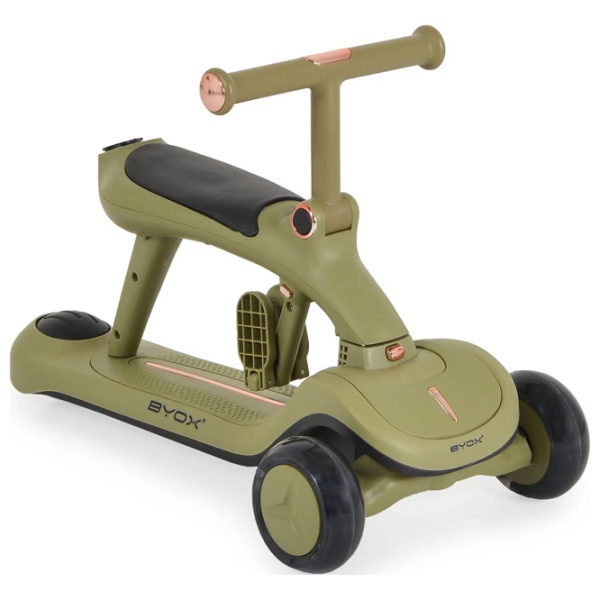 Детский трёхколёсный самокат Moni 6in1 Cornet (MT.233442) Зеленый 1 год, 50 кг,  photo 4