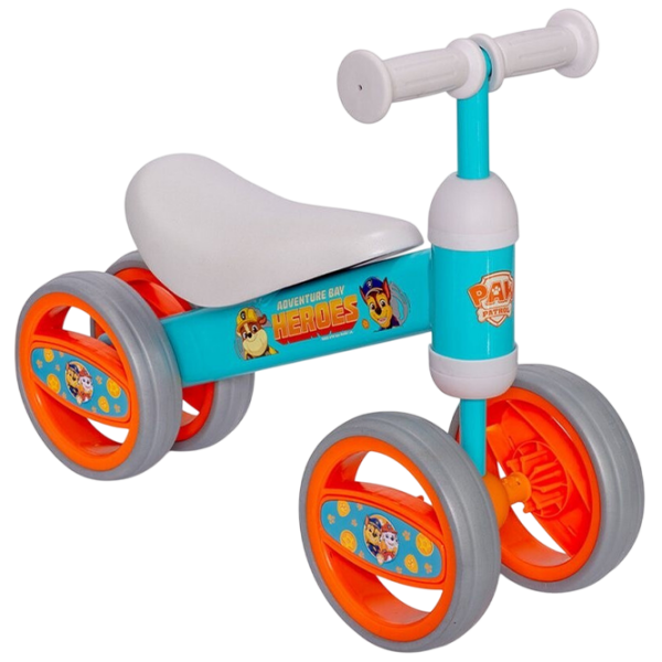 Bicicletă fără pedale Seven PAW PATROL BOYS 12" Blue Orange Metal / Pentru copii photo 1