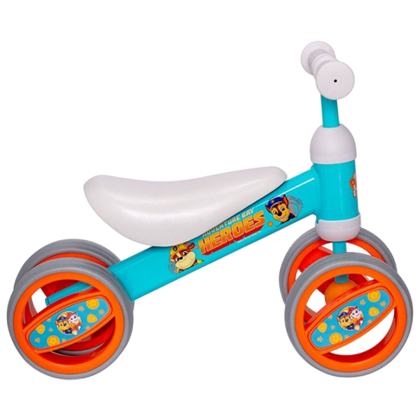 Bicicletă fără pedale Seven PAW PATROL BOYS 12" Blue Orange Metal / Pentru copii photo 2