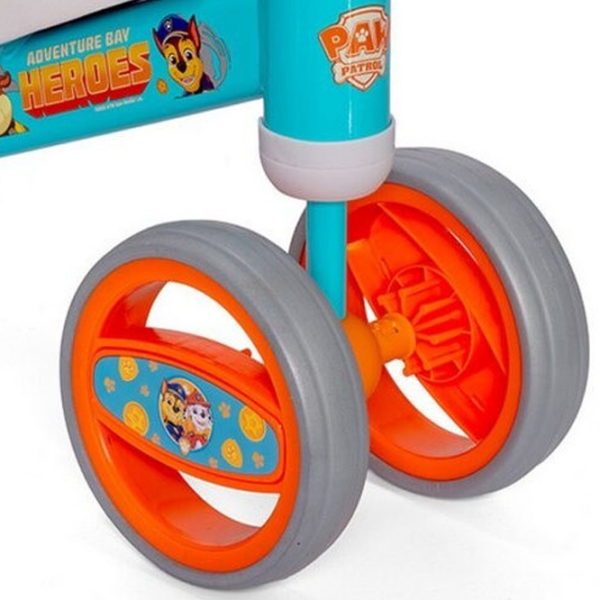 Bicicletă fără pedale Seven PAW PATROL BOYS 12" Blue Orange Metal / Pentru copii photo 5